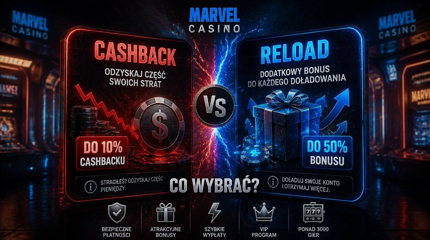Porównanie ofert: cashback vs reload – co lepsze?